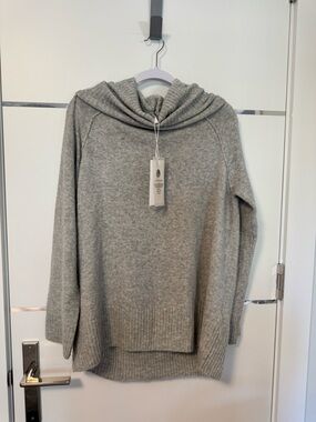 Only Soft Gray Cowl Neck Sweater